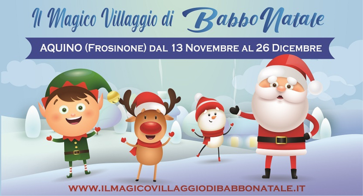 Il Magico Villaggio Di Babbo Natale Dom Aquino